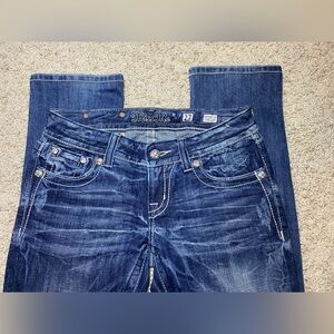 Miss Me Women's Dark Blue Boot Cut Jeans